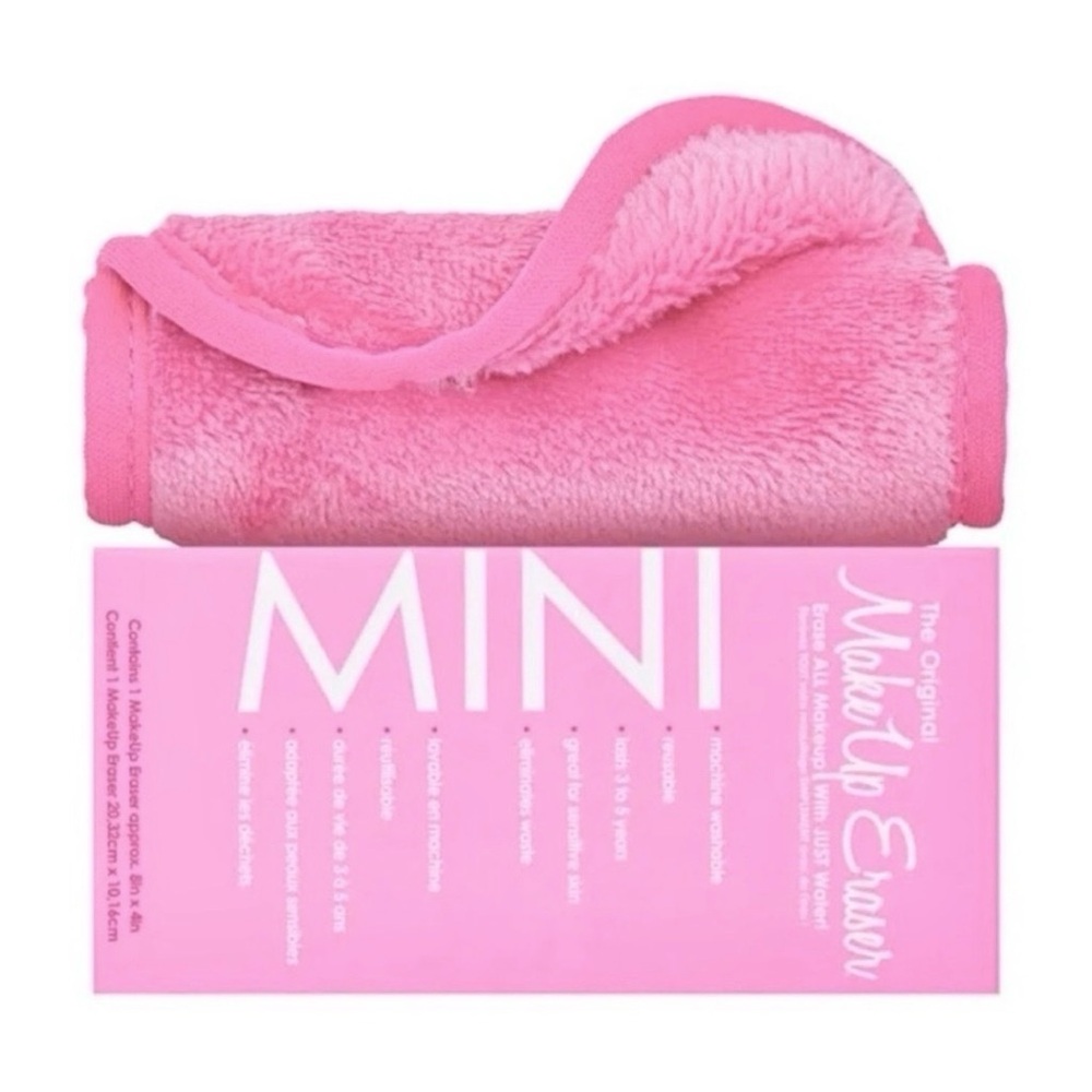 The Original Mini Makeup Eraser in Pink, Black, or Army